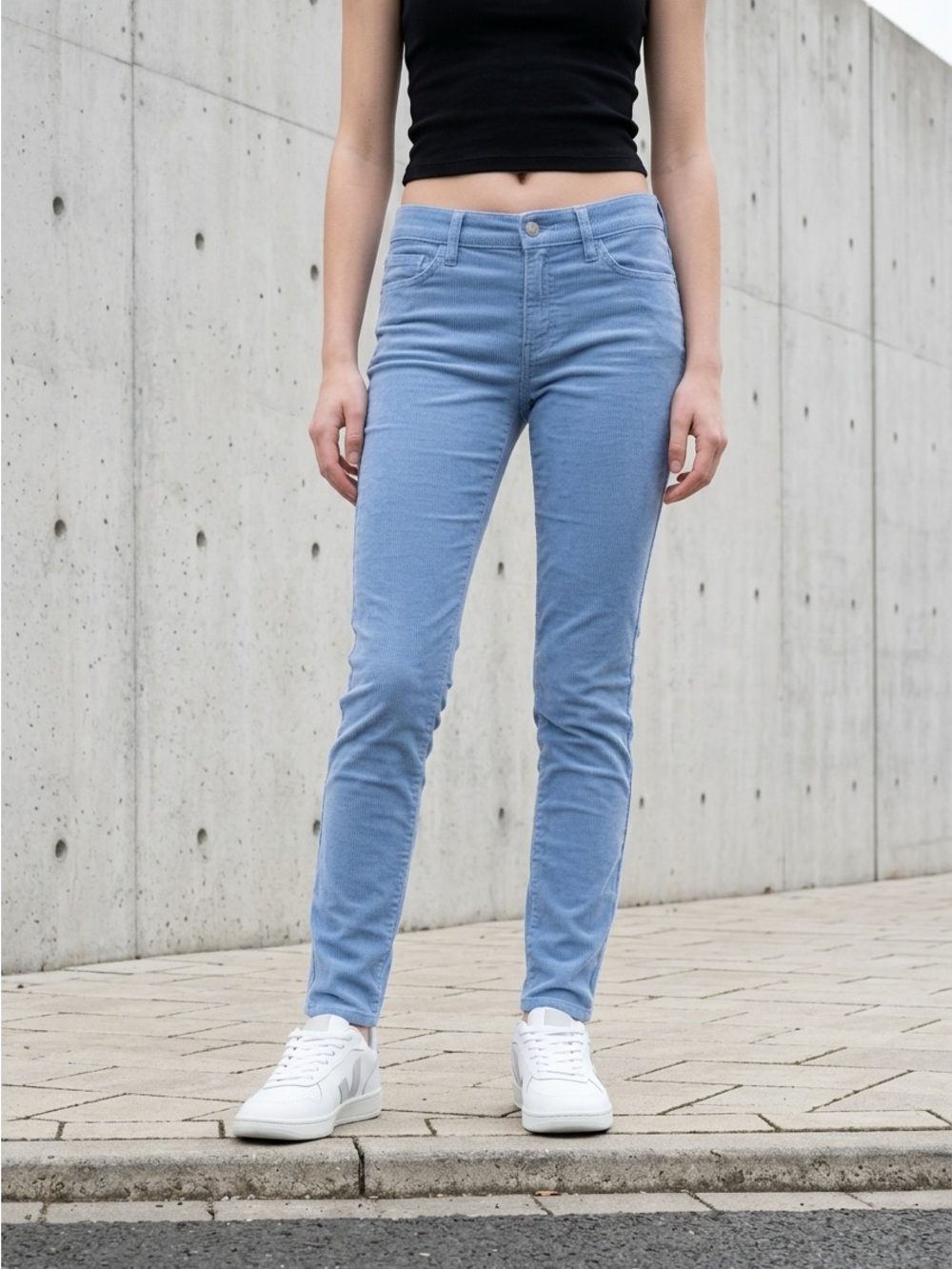 Abercrombie & Fitch Light Blue Women's Skinny Jeans